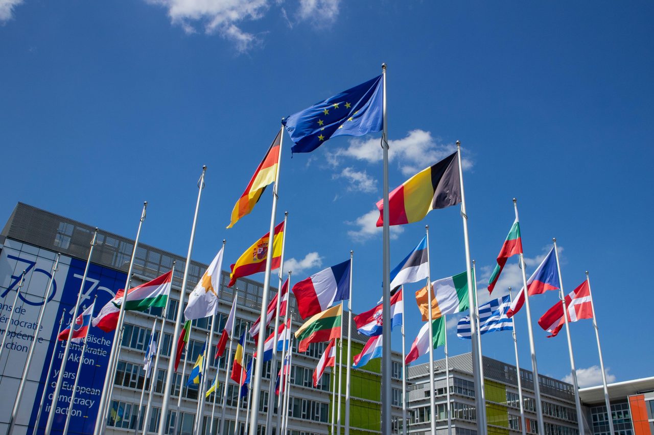 Vlaggen Europese Unie landen