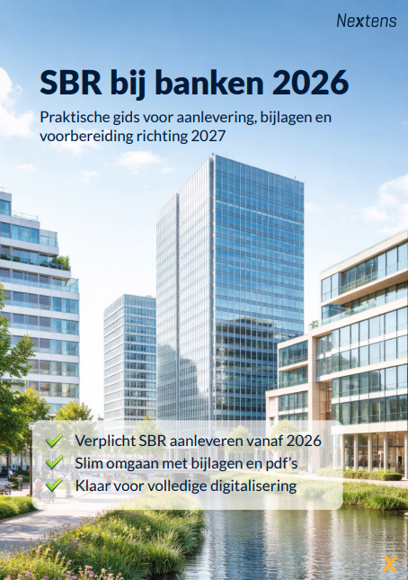 Cover van de whitepaper SBR bij banken in 2026