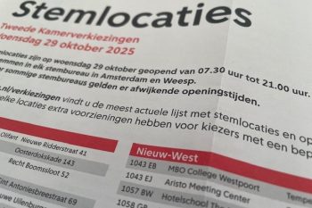 Stemlocaties Amsterdam