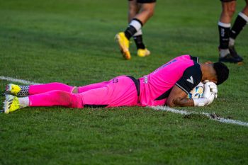 Goalkeeper has the ball