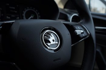 Stuur van een Skoda