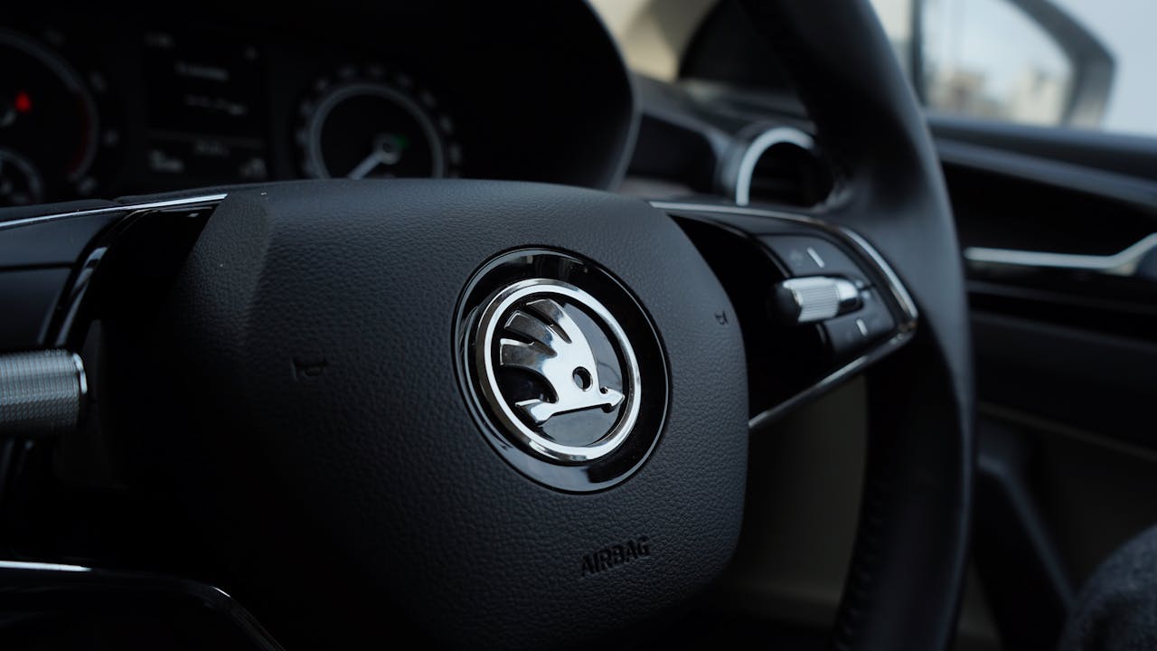 Stuur van een Skoda